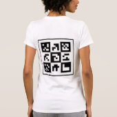qrコード tシャツ (裏面)