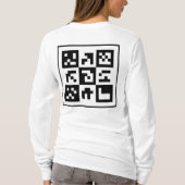 qrコード tシャツ (裏面)