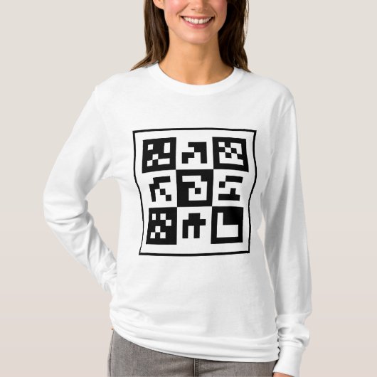 qrコード tシャツ (正面)