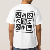 qrコード tシャツ (裏面)