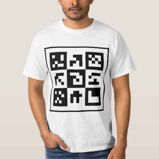 qrコード tシャツ (正面)