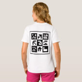 qrコード tシャツ (裏面フル)