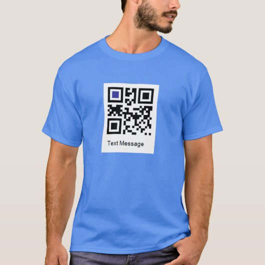 QRコード「YOU ARE AN IDIOT!」 Tシャツ (正面)