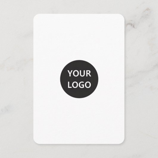 QRコードBusiness Websiteソーシャルメディアのスキャン エンクロージャーカード (裏面)