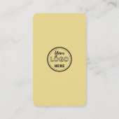 QrコードFacebook Instagramロゴで接続 名刺 (裏面)