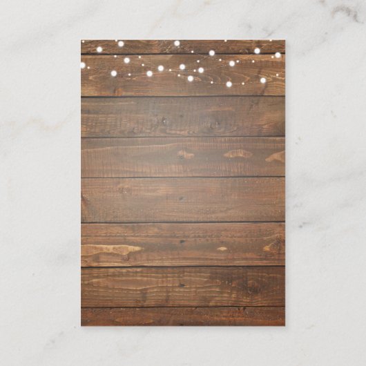 QRコードRSVPのWeb結婚サイトのエンクロージャカード 名刺 (裏面)