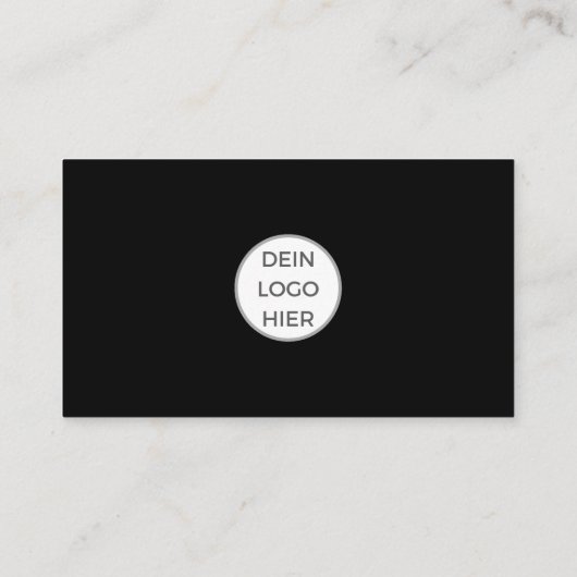 QRコードVisittenkarte Selbst Gastalten 名刺 (裏面)