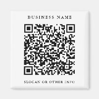 QRコードWebサイトリンク白黒ビジネス