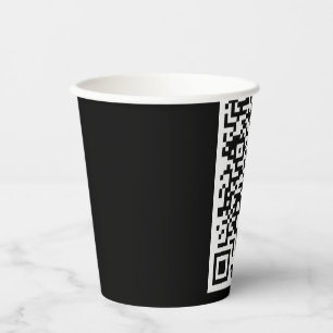 QRコーパーソナライズされたド紙カップでカラーを選択 紙コップ