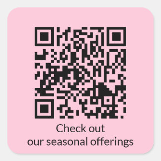 QRコーパーソナライズされたドURLの生成 スクエアシール