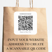 QRコーモダンドのプロモーション スクエアシール