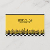 QRコーモダンドキャブのタクシー運転手 名刺 (裏面)