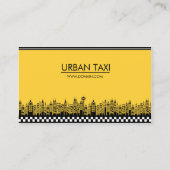 QRコーモダンドキャブのタクシー運転手 名刺 (裏面)