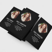 QRコーモダンドソーシャルメディアフォトプロフェッショナル 名刺