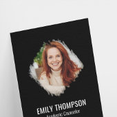 QRコーモダンドソーシャルメディアフォトプロフェッショナル 名刺