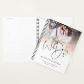 QRコーモダンドフォトオーバーレイウェディングプランナー プランナー手帳 (ディスプレー)