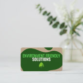 QRコーモダンド付きエコフレンドリー名刺 名刺 (スタンド正面)