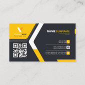 Qrコーモダンド 名刺 (裏面)