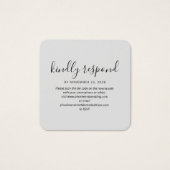 QRコーモダンドRSVPのWebサ結婚イト (正面)