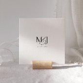 QRコーモダンドRSVPミニマルエンクロージャカード エンクロージャーカード