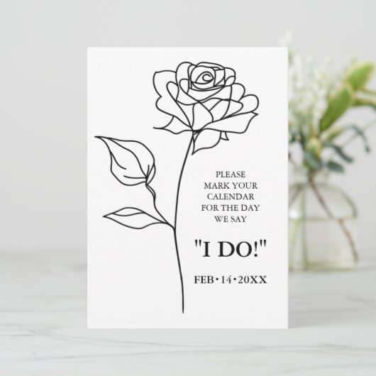 QRコーユニークドの日付カードを使用したタイムレ救スな開花 セーブザデート (スタンド正面)