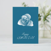 Qrコー企業のド洗練された白の通常のシェードバラ カード (スタンド正面)