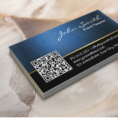 QRコー王室のドピアノ先生名刺 名刺