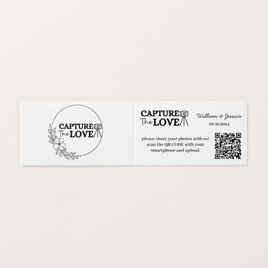 QRコー結婚ドとの写真の共有 (外部フラット)