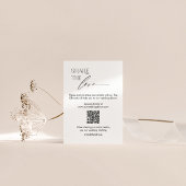 QRコー結婚ドとスクリプトを使用したソーシャル・メディア・サイン テーブルナンバー