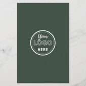 Qrコー離れドのソーシャルメディアロゴの確認 チラシ (裏面)