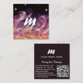 *~* QRスカイナイトスターズETHEREAL波AP93 スクエア名刺 (正面/裏面)