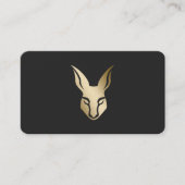 QRスキャン可能な剥製機 名刺 (正面)