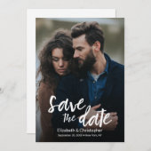 QRスタイリッシュコーモダンドのWEBサイ結婚ト (正面/裏面)