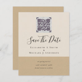 QRスモダンキャンのコー結婚ドの日救付招待状