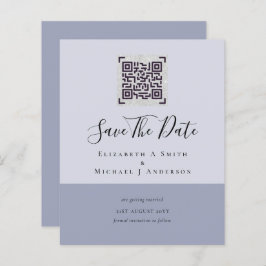 QRスモダンキャンのコー結婚ドの日救付招待状