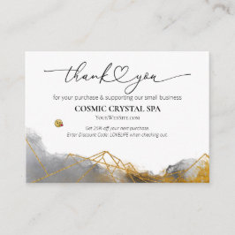 *~* QRディスカウント – サンキューロゴAP8レビュー エンクロージャーカード