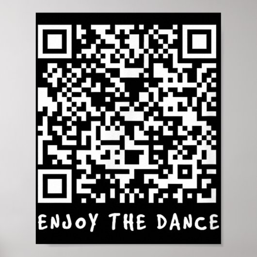 Qrトランおもしろいプ踊りインタラクティブコード_1 ポスター (正面)