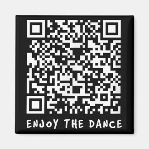 Qrトランおもしろいプ踊りインタラクティブコード_1 マグネット