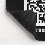 Qrトランプ踊りコードMerch Uni-adult, Black, マウスパッド (コーナー)