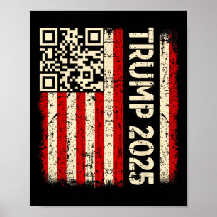 Qrドおもしろいナルドトランプ踊り4745コードビデオ ポスター