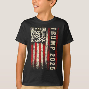 Qrドおもしろいナルドトランプ踊り47_45コードビデオ Tシャツ