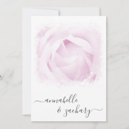 *~* QRバラフラワー+ RSVP - AR8結婚の招待 招待状