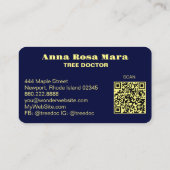 *~* QRファンタジーEtherealツリーAP82名刺 名刺 (裏面)