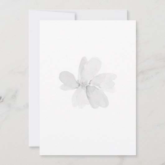 *～* QRフォトウェディングで日付を保存 – AR6 Webサイト 招待状 (裏面)