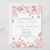 QRフォーマル赤面ピエレガントンクフローラキンセアニェラ 招待状 (正面)