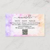 *~* QRプリズムAP26 OPALクリスタルレインボーエーテル 名刺 (裏面)