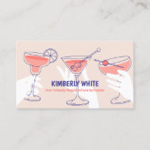 QRプロフェッショナルバーテンダー 名刺 (正面)