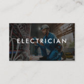 *~* QRプロフェッショナル電気技師AP75写真 名刺 (正面)