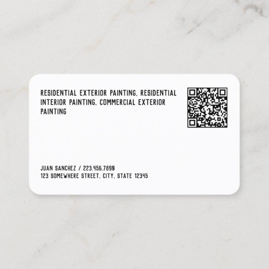 QRペイカスタムター 名刺 (裏面)