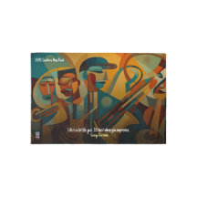 QRホームデコジャズミュージックホルンエントリラグようこそマット